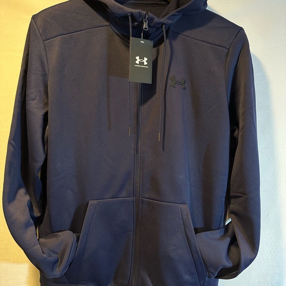 NWT! Under Armour Men's Armourfleece Full Zip Hoodie 1373357 - Picture 4 of 12